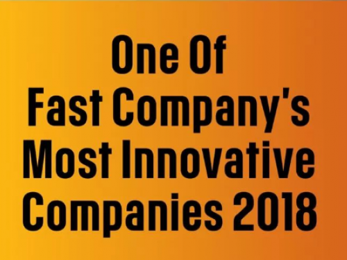 PAO was Selected as One of Fast Company's Most Innovative Companies 2018